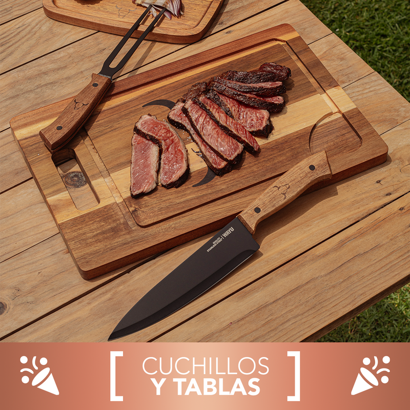 Cuchillos y Tablas