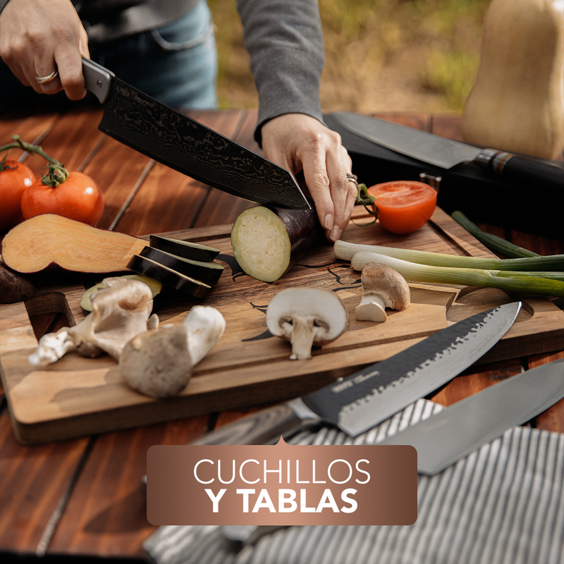 Cuchillos y Tablas