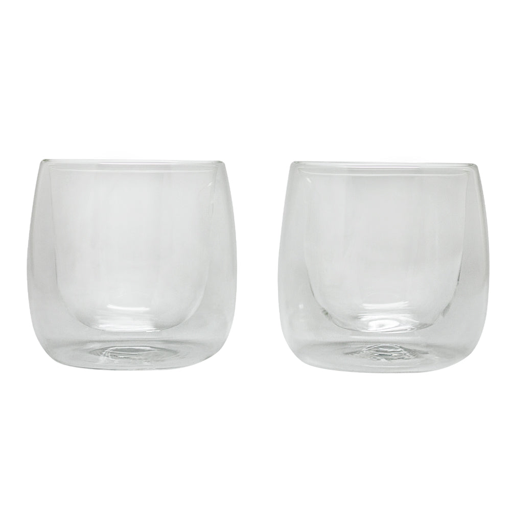 Set 2 Vasos Espresso Doble pared 90ml Glasso