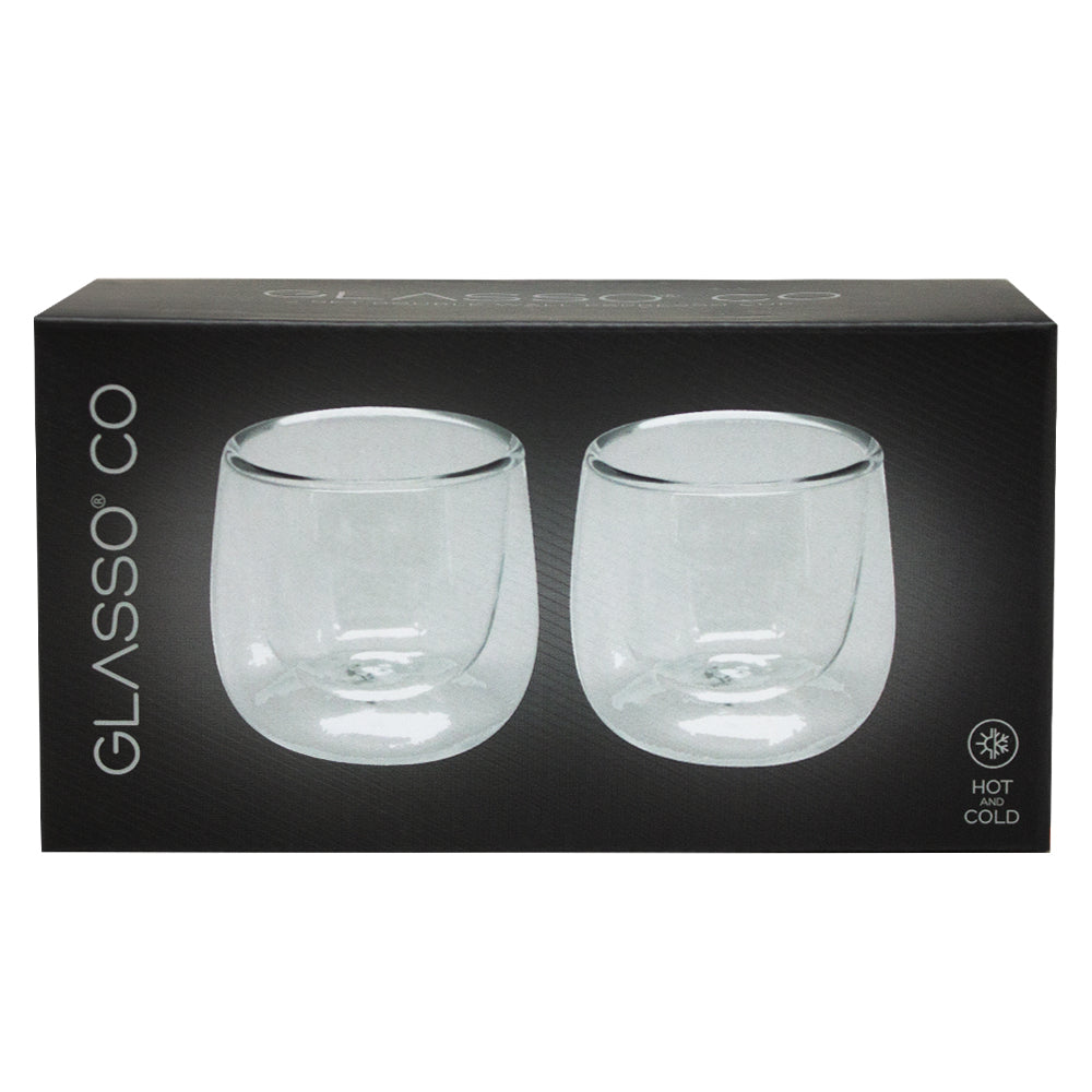 
                  
                    Set 2 Vasos Espresso Doble pared 90ml Glasso
                  
                