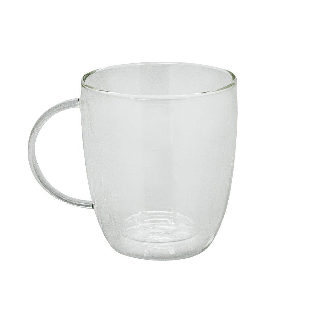 Taza Vidrio Doble Pared 470ml Glasso