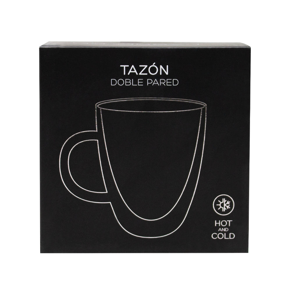 
                  
                    Taza Vidrio Doble Pared 470ml Glasso
                  
                