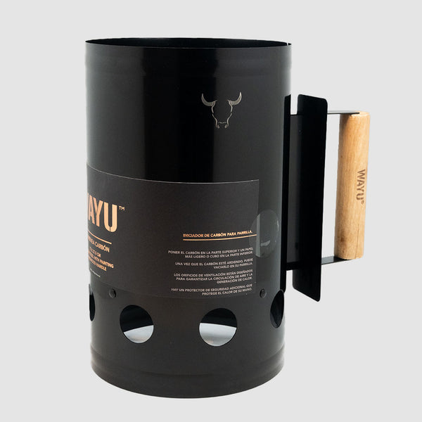 Chimenea/iniciador carbón wayu