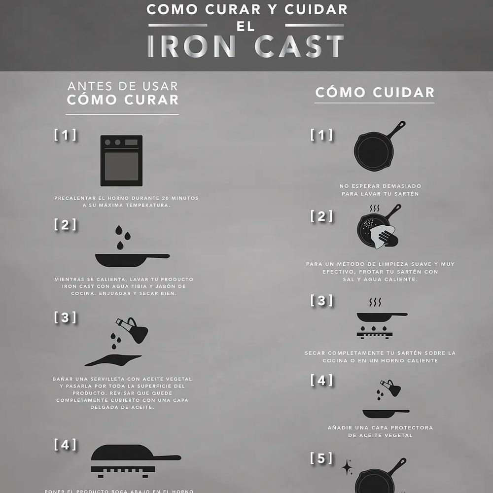 
                  
                    Sarten iron cast wayu 24 cm
                  
                