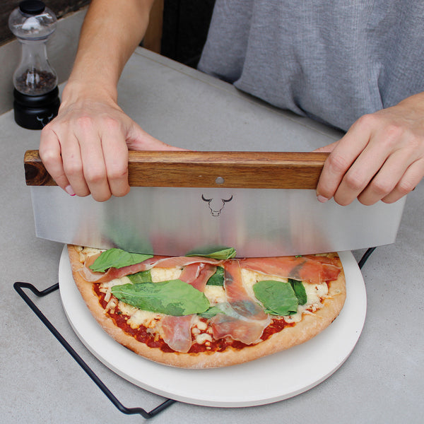 Set pizza (piedra + cortador) wayu