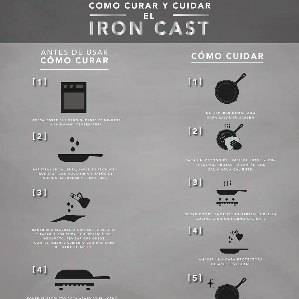 
                  
                    Plancha wayu iron cast
                  
                