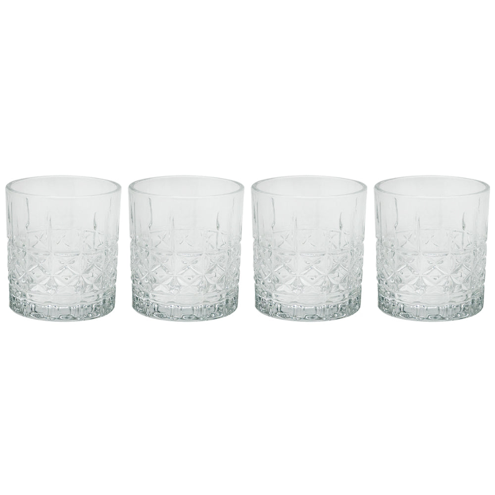 Set 4 Vasos Whisky Vintage Glasso