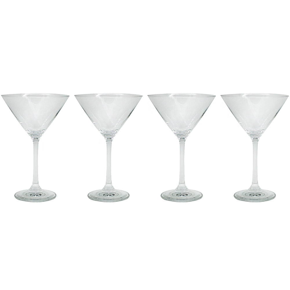 Set 4 Copas Martini Glasso