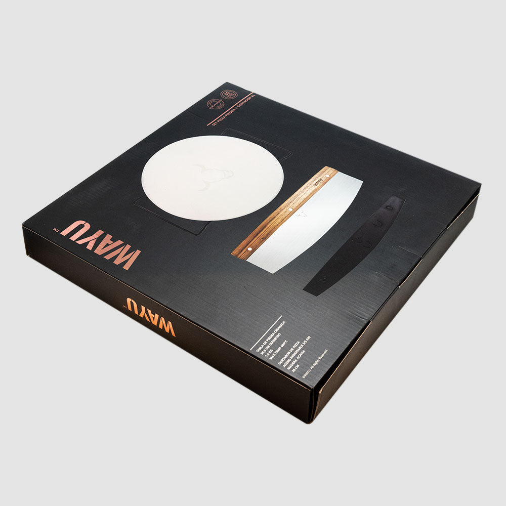 
                  
                    Set pizza (piedra + cortador) wayu
                  
                