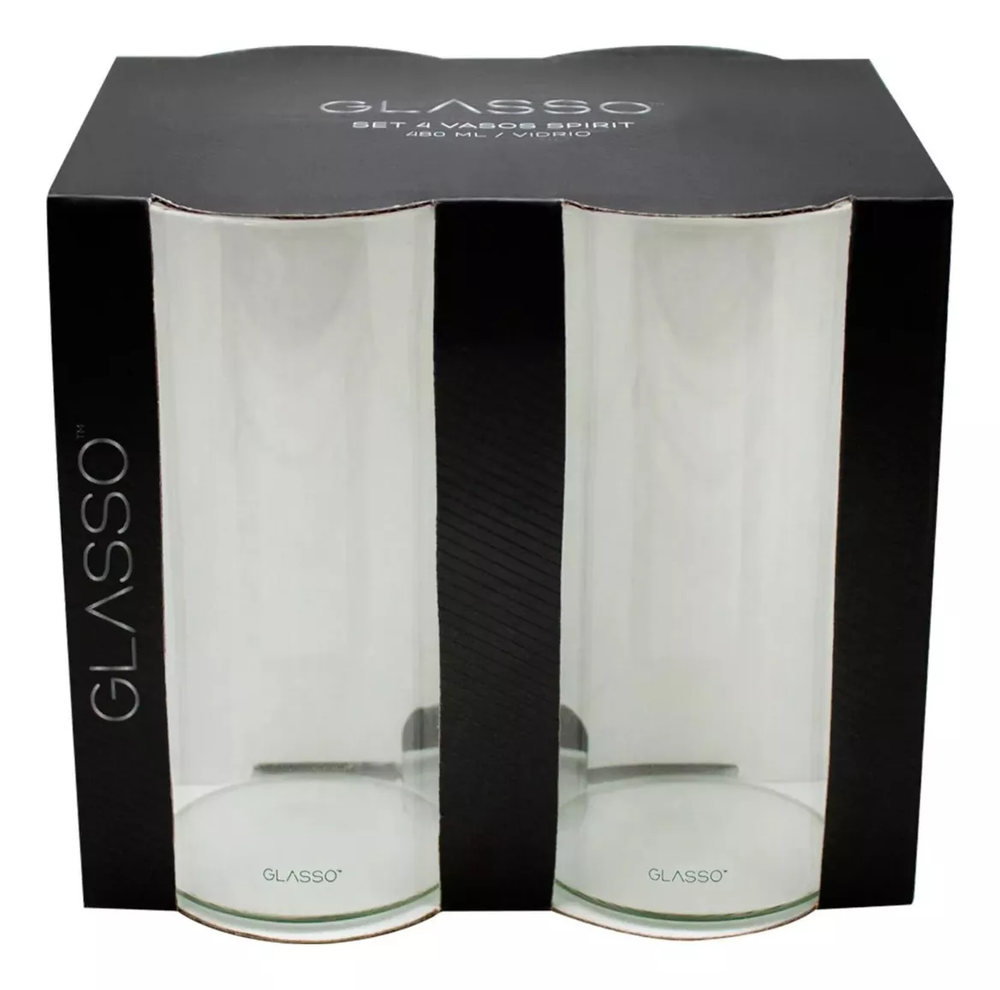 Set 4 Vasos Spirit 480 Ml Glasso