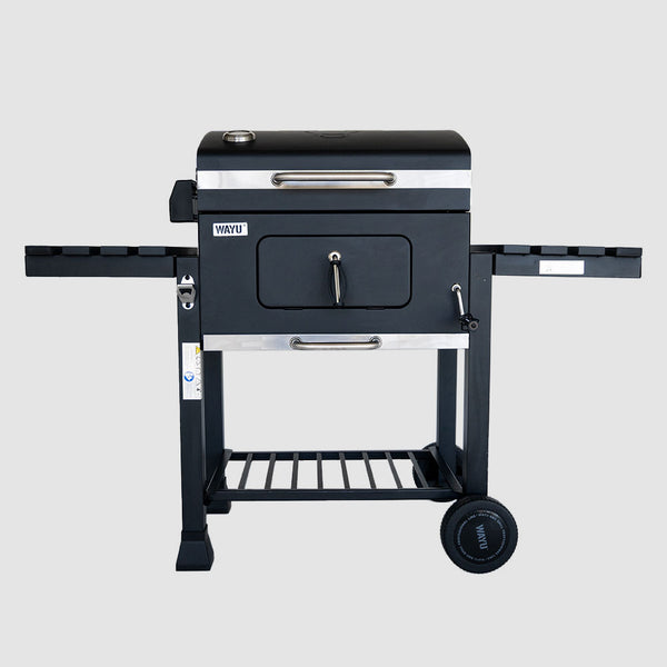 Parrilla a carbón con spiedo Wayu