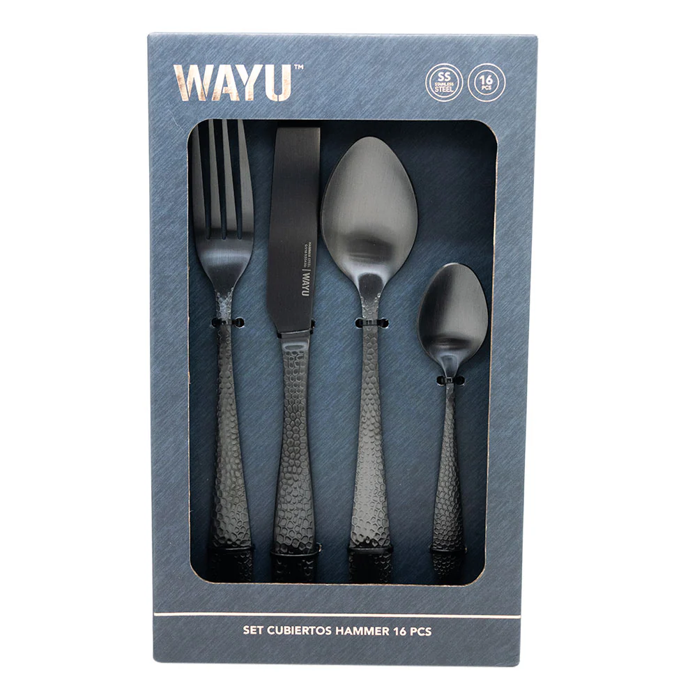 
                  
                    Set Cubiertos Hammer 16 Pcs Wayu
                  
                