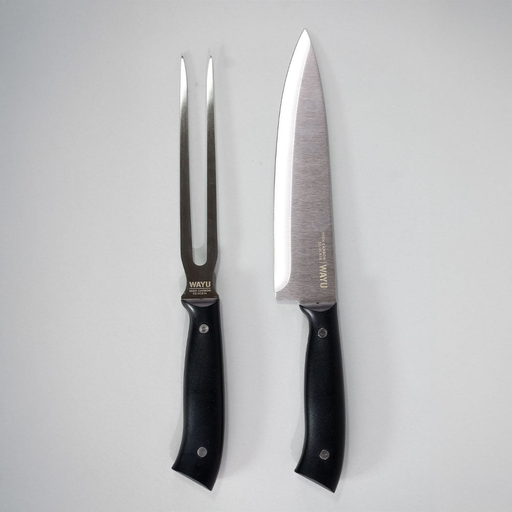 
                  
                    Carving Set + Tabla Bamboo Wayu
                  
                