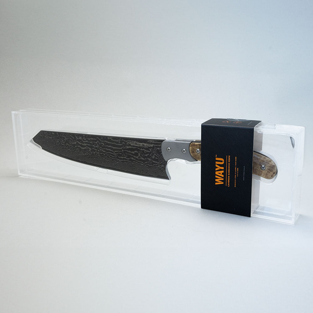 
                  
                    Cuchillo caveman damascus wayu
                  
                