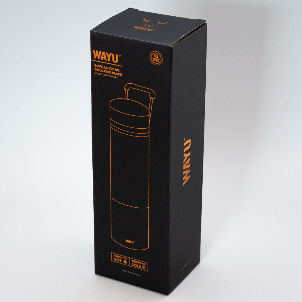 
                  
                    Botella 500 ml Insulada Black Wayu
                  
                