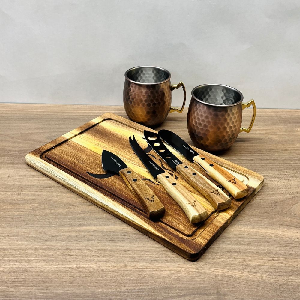 PACK APERITIVO + COPPER MUG SET